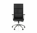 hjh OFFICE Bürostuhl Chefsessel MONZA Drehstuhl Sessel Stuhl 20 Leder schwarz598