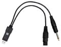 USB Mikrofon Audio Interface Recording Sound Karte Kabel Adapter PC Mac Wandler