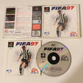 Playstation 1 FIFA 97 Spiel PS1 UK PAL weiße Hülle Fußball