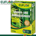 Euflor 2,5 kg Gräser- und Bambusdünger Ziergras Kübelgras Saftiges Grün