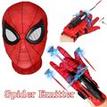 3D Kostüm Spiderman Maske DE Kinder W/Spider-Man Kostüm Handschuh Web Shooter