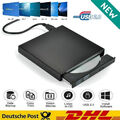 Neu Externes DVD Laufwerk USB 2.0 Brenner Slim CD,DVD-RW Brenner Für-PC Laptop