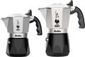 Bialetti Brikka 2023 Espressokocher Aluminium Kaffeebereiter Moka Kanne Silber