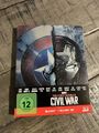 The First Avenger Civil War Steelbook Blu-Ray 3D + OVP Marvel