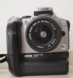 Fotocamera reflex digitale Canon EOS 300D obiettivo 38-76mm macchina fotografica