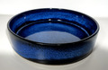 Schale Keramik blau Op art German Pottery 70er Vintage gemarkt Vintage Steuler?