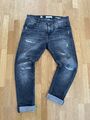 Replay Jeans Jeanshose  Hose Gr 33/32 Grau