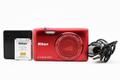Nikon COOLPIX S3500 Rot 20,0 MP Digitalkamera aus JAPAN