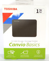 Toshiba Canvio Basics 1 TB - 1000 GB PC Festplatte extern USB 3.0 HDD 2,5 Zoll  