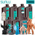 SUNLU 3D Drucker Resin 1KG,Standard/Nylon Like/ABS-Like/Water Washable Resin