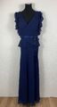 Damen - Abendkleid - Maxikleid - MASCARA - blau - gebraucht - Gr. 42 - #Y5