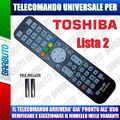 TELECOMANDO UNIVERSALE TOSHIBA CLICCA IL TUO MODELLO LO RICEVERAI GIA PRONTO (2)