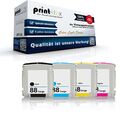 4x Kompatibel Tintenpatronen für HP OfficeJet-Pro-K 8600 DN Color Light