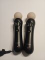 2x Original Sony Playstation 3 Move Motion Controller für PS3 + PS 4 Deutsch .