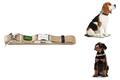 Hunter Hundehalsband Alu-Strong Beige Größe M 40-55 Cm Hund An Der Leine