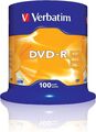 199 Original Verbatim Leer DVD-R 16x 4,7GB DVD nicht druckbare Discs 43549 Kuchenbox