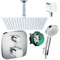 Hansgrohe Ecostat E Thermostat UP Duscharmatur Set Duschteller 360x360 Duschset