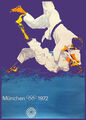 400393 Munich 1972 Judo Olympics WALL PRINT POSTER DE