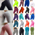 Anti Cellulite Yoga Hose Damen Leggings Kompression Push Up Fitness Gym Leggins