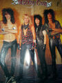 MÖTLEY CRÜE - POSTER A2 Vintage 90's TOMMY LEE NIKKI SIXX VINCE NEIL - HARD ROCK