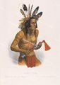 Indianer Amerika Mandan Sioux Missouri Federschmuck Tomahawk Skalp Wilder Westen