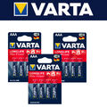 12 x Varta LONGLIFE Max Power Batterien AAA Micro HR03 1,5V Batterie MHD 2028