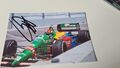 F1 Johnny Herbert original signiert 10x15 cm auf Foto 1989