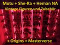 🌟 MOTU Masters of the universe vintage Figuren She Ra Mattel Zubehör Waffen POP