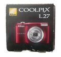 Nikon COOLPIX S1 10.1MP Digitalkamera - Rot (Kit mit NIKKOR-11-27 5-mm-Objektiv