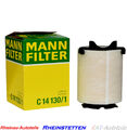 MANN-FILTER C 14 130/1 Luftfilter AUDI SEAT SKODA VW 
