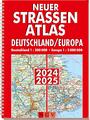Neuer Straßenatlas Deutschland/Europa 2024/2025 -  -  9783625143321