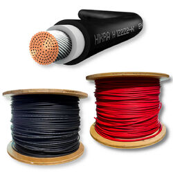HIS Solarkabel 4mm² 6mm2 H1Z2Z2-K rot schwarz PV Kabel Leitung TÜV zertifiziert✅ Deutscher Hersteller ✅Hochqualitativ✅ PV-Anlage 1500V