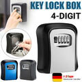 Schlüsselbox Schlüsseltresor Schlüsselsafe KeyBox Für außen und innen 4 Zahlen