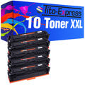 10x Toner XXL PlatinumSerie für Canon CRG-054 LBP 620 621 623 640 641 642 643 64
