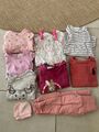 Baby paket kleidung 62-74 20 teile Mädchen rosa elefant shirt rock