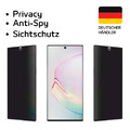 Sichtschutz Panzerfolie Samsung S9|S10|S20|S21|S22 Plus Ultra FE Blickschutz 9H✅