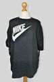 Nike schwarz 100 % Baumwolle gerruchtet kurzärmeliges Freizeit-T-Shirt Größe M