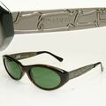 Gianni Versace 1996 Unisex Vintage braune metallische Sonnenbrille MOD 470/M KOL 685