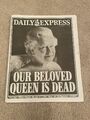 Daily Express 9. September 2022 Königin Elisabeth II. Tod