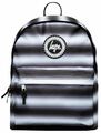 Hype Chrom gestreift schwarz weiß Unisex Nylon Schultertasche Rucksack