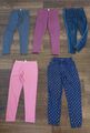 5 Hosen / Leggings für Mädchen Gr. 158