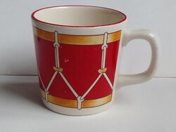 Vintage Mason's for Tiffany & Co Spielzeug Kinder Snare Drum Becher