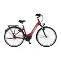 Elektrofahrrad FISCHER City E-Bike CITA 5 Special 28 Zoll 504Wh RH 44cm rot