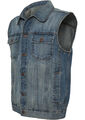 URBAN CLASSICS Herren Denim Weste Jeansweste Jeans Vest Jacke Jeansjacke S-XXL  