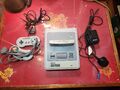 Super Nintendo Entertainment System SNES Konsolenpaket + 3 Spiele, 2 Controller