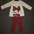 2-tlg Baby Outfit von Disney - Minnie Maus in Gr. 92 für Mädchen