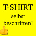 Individuell bedrucktes und personalisiertes Shirt mit Wunschnamen! TSH18