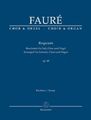 Requiem d-Moll op.48, Bearbeitet für Soli, Chor und Orgel, Orgelauszug | Fauré