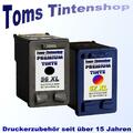 Druckerpatronen für HP 56 57 PSC 1110 1210 V 1215 1217 1315 1350 W 1355 1358 XL