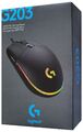 Logitech G203 LIGHTSYNC Gaming-Maus Schwarz